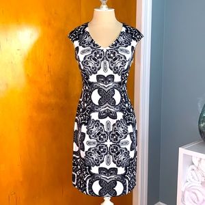 Black and White Dress